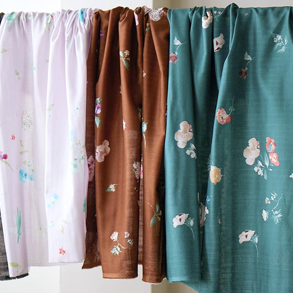 nani IRO - New Morning - D - Organic Double Gauze Fabric