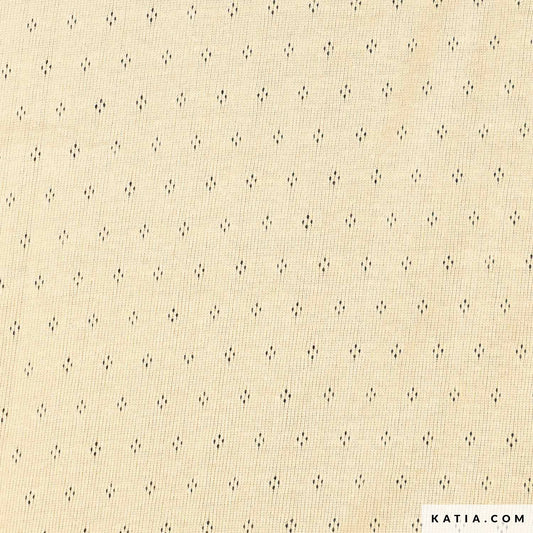 Openwork Baby Knit - Solid - Pop Corn
