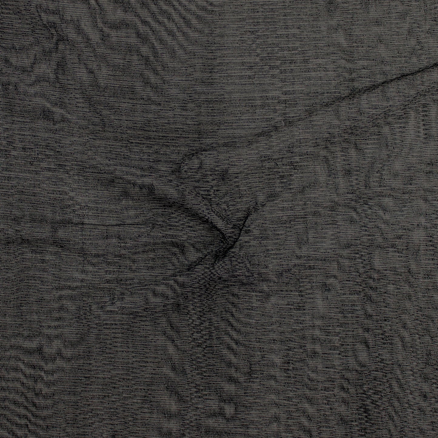 100% Silk Tulle Tricot Knit - Black