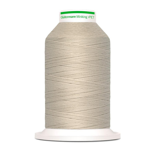 Gütermann rPET Miniking Thread 1000m - Col. 722 White Glaze