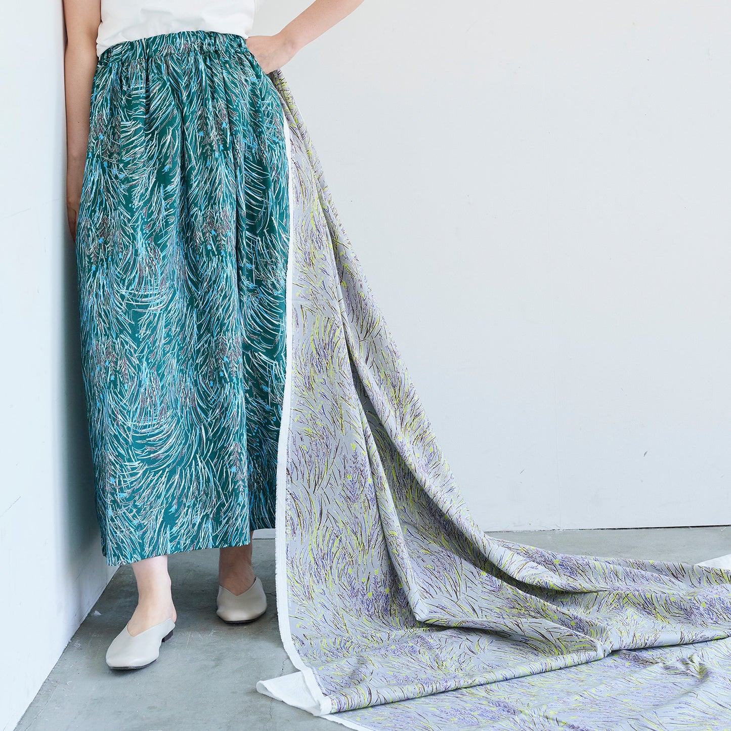 Keshiki - Harappa - 1D - Cotton Linen Sheeting Fabric