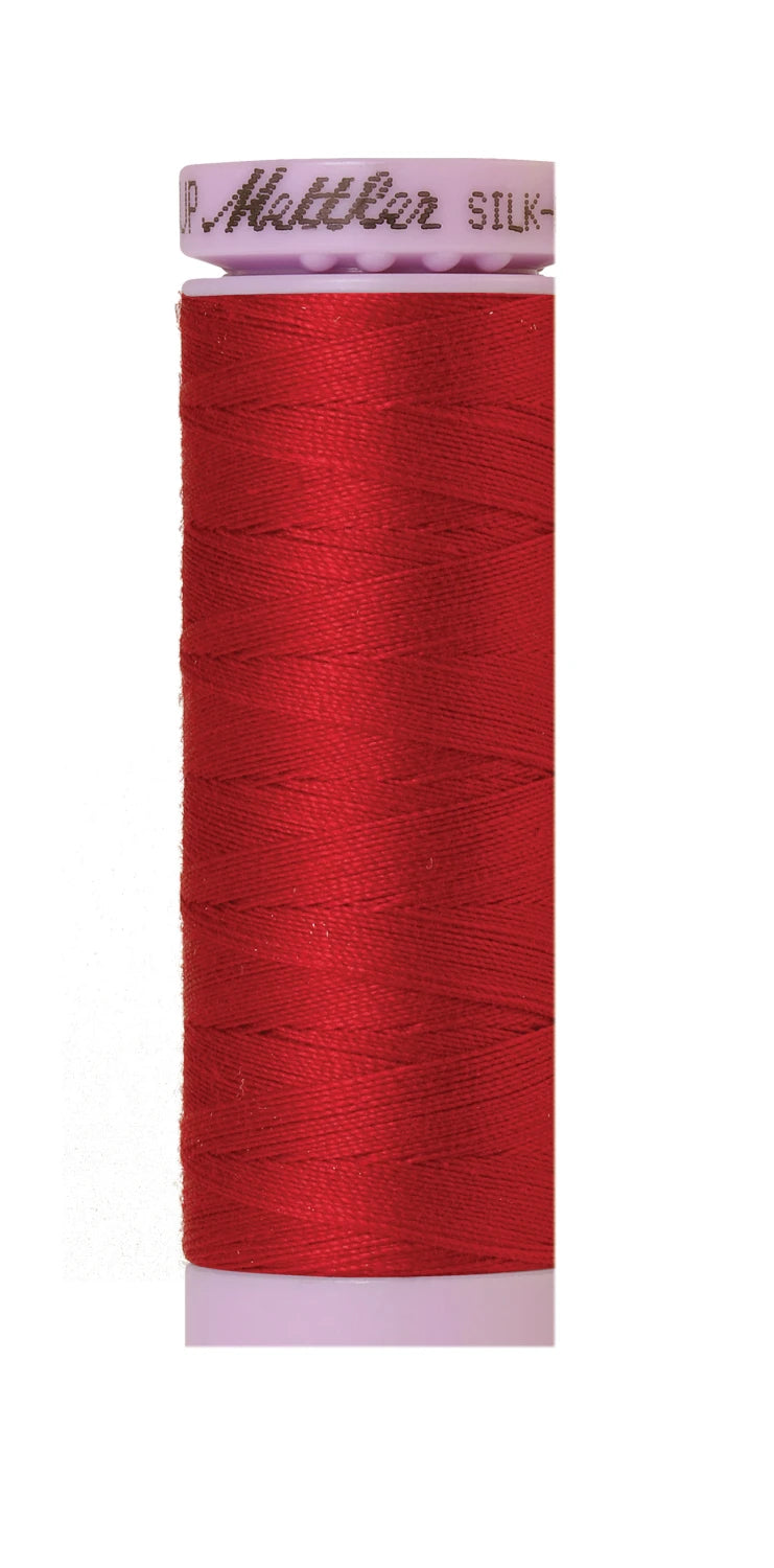 Mettler - Silk Finish Cotton Thread - 150 Meters - Country Red