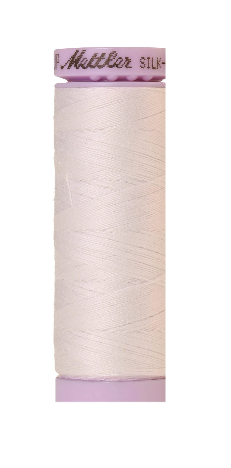 Mettler - Silk Finish Cotton Thread - 150 Meters - White