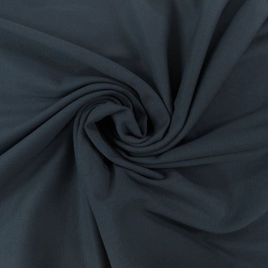 27" Remnant - Organic Cotton 1x1 Rib Knit - Dusk - Made In Canada