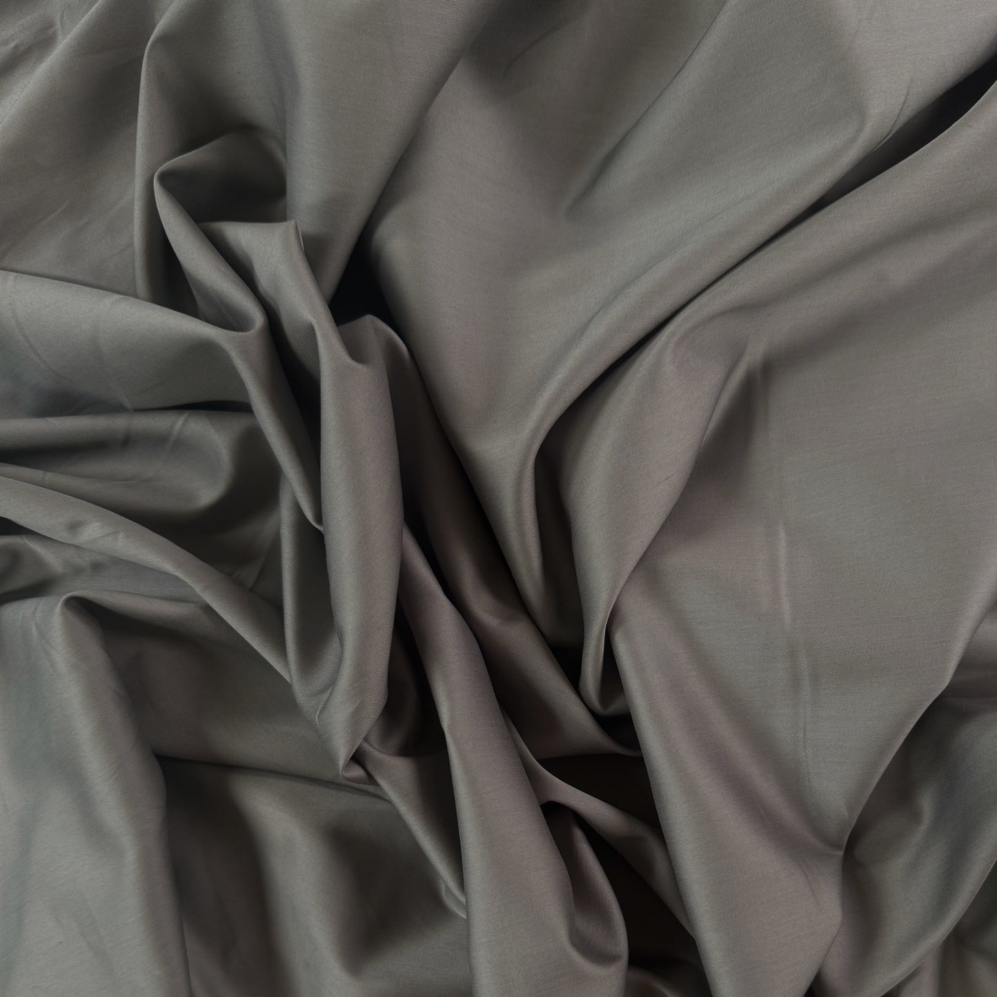 Organic Cotton Sateen - Grey