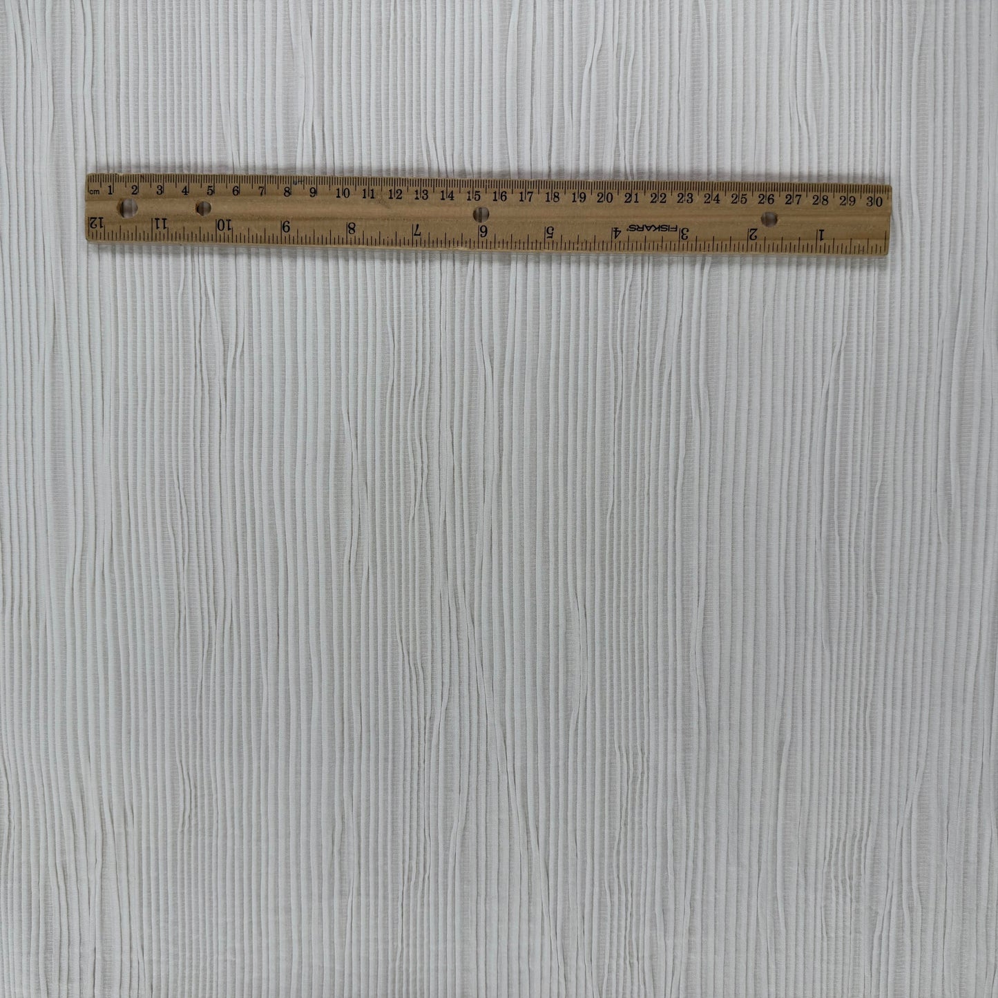 Plisse Crepe - Off White - Film Studio Deadstock