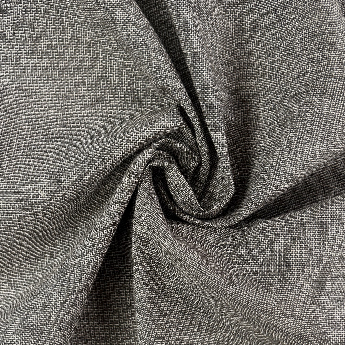 Yarn Dyed Cotton - Black & Ivory - Film Studio Deadstock