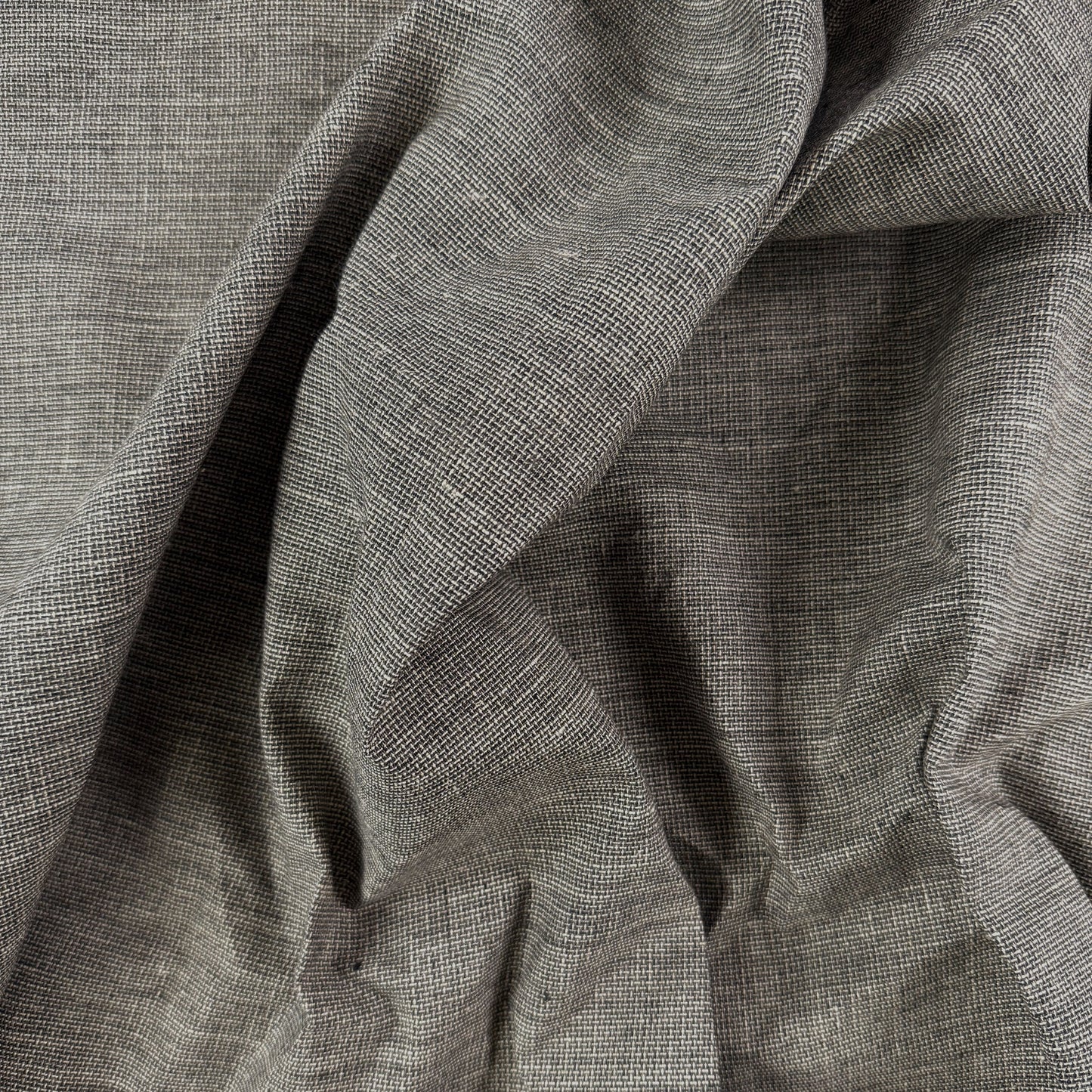 Yarn Dyed Cotton - Black & Ivory - Film Studio Deadstock