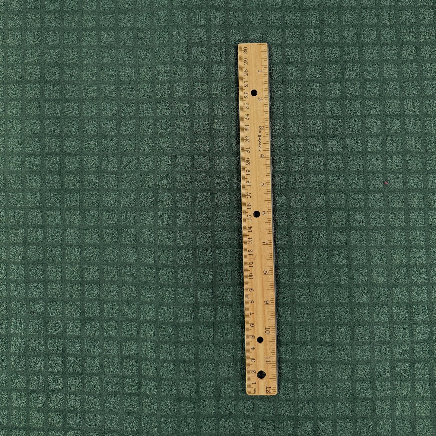 Polyester Velvet Upholstery Fabric - Green - Film Studio Deadstock