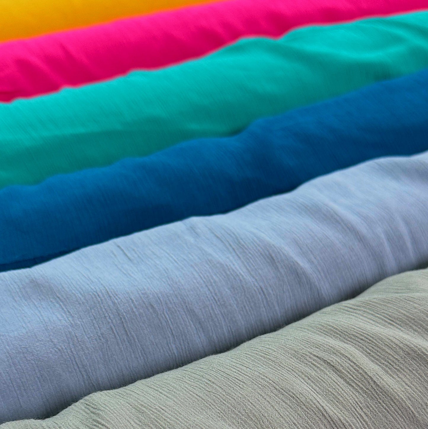 Sage - Crinkle Yoryu Viscose