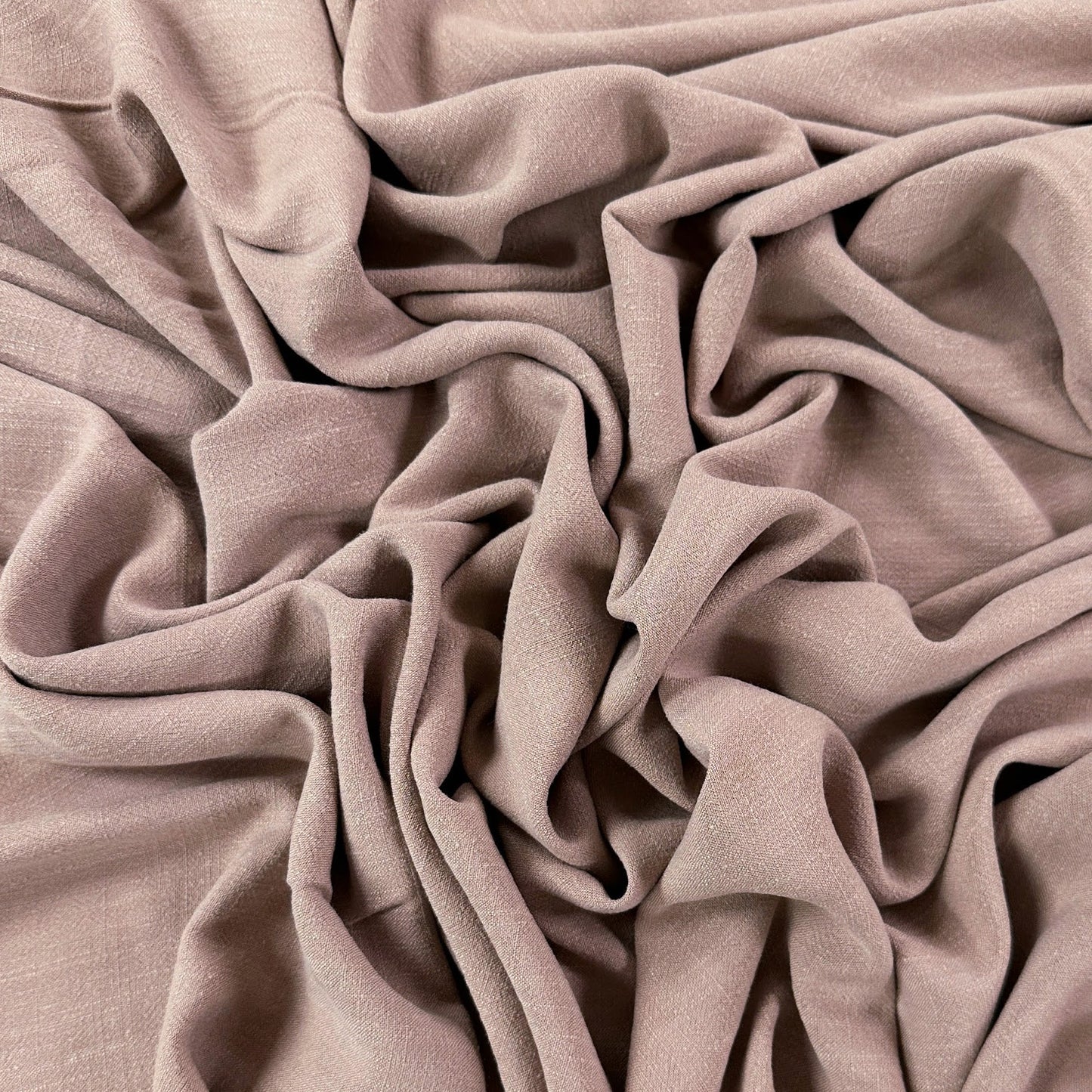 Silky Linen Viscose Noil - Quartz