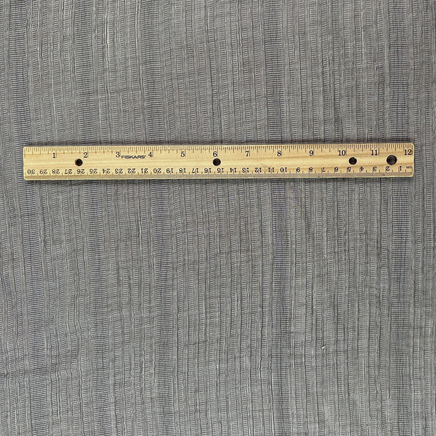 Grey - Tencel & Nylon Plisse - Film Studio Deadstock