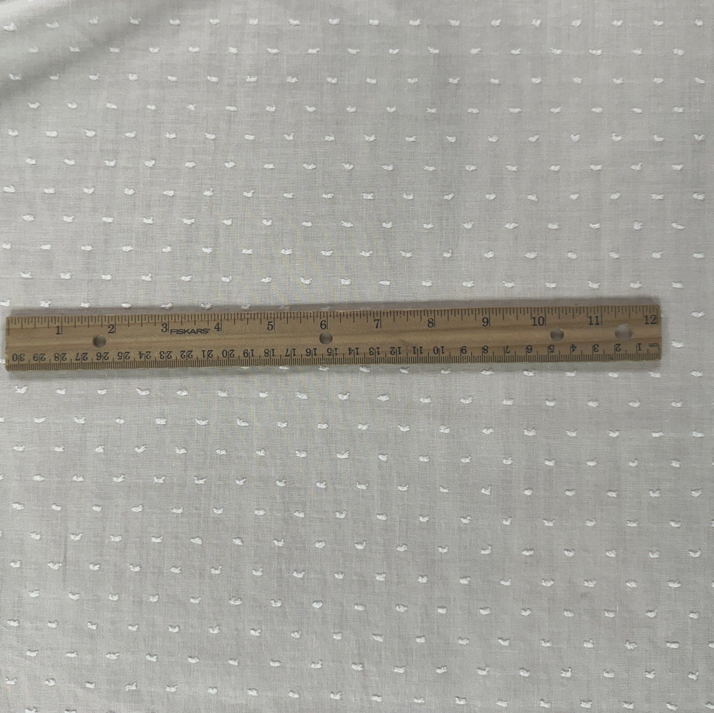 Ivory - Dotted Swiss Cotton