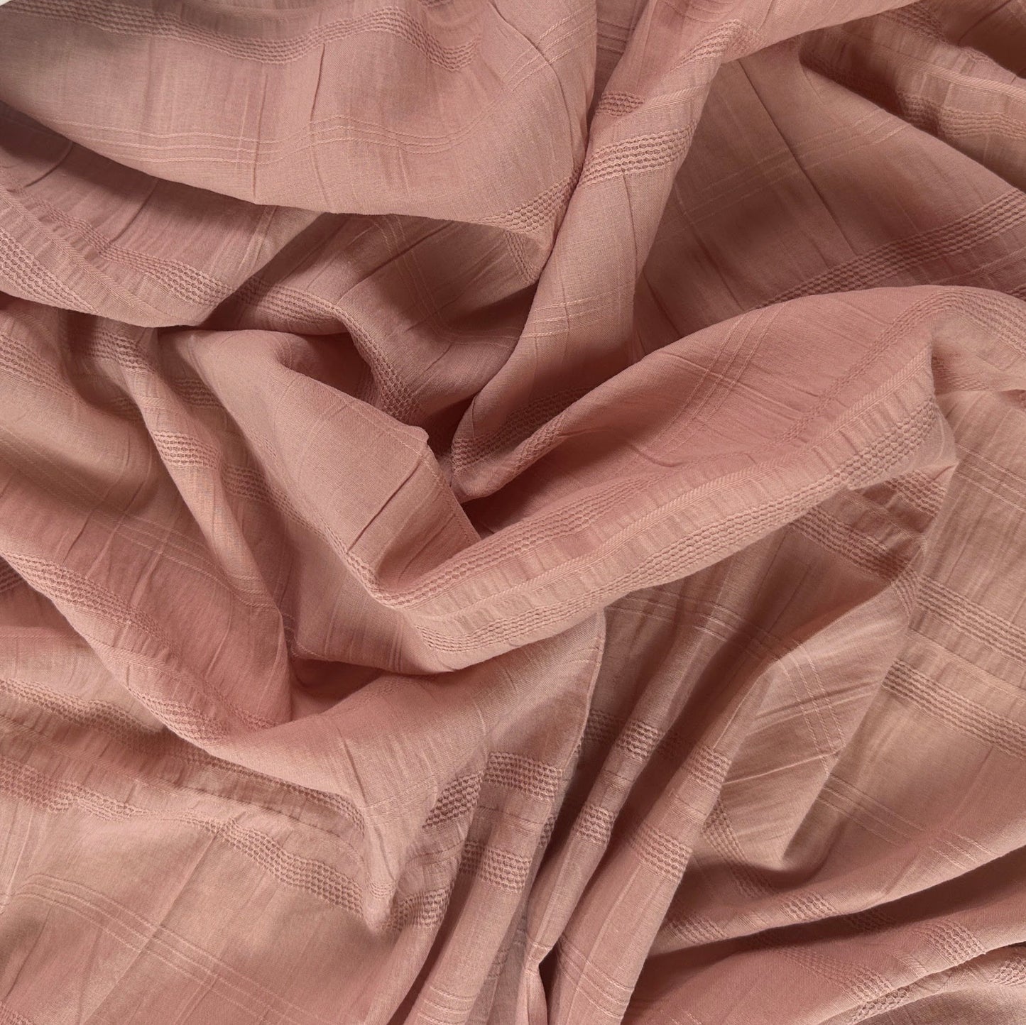 Breezy Textured Cotton - Blush