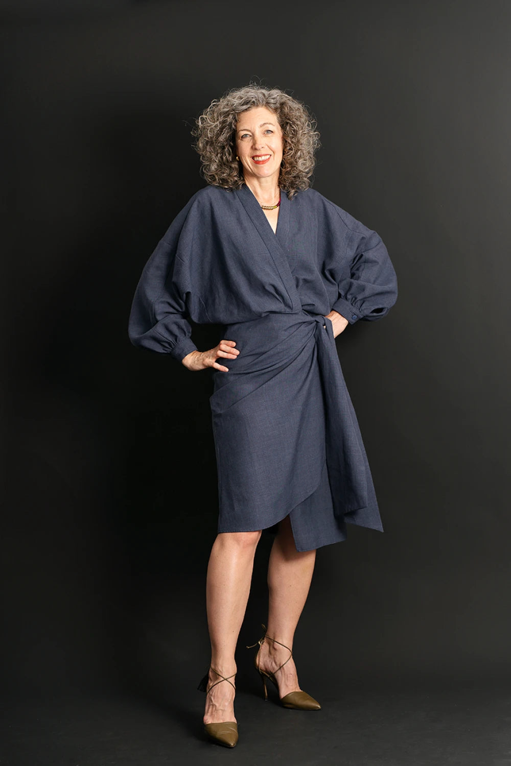 Liesl + Co - Copenhagen Wrap Dress Sewing Pattern