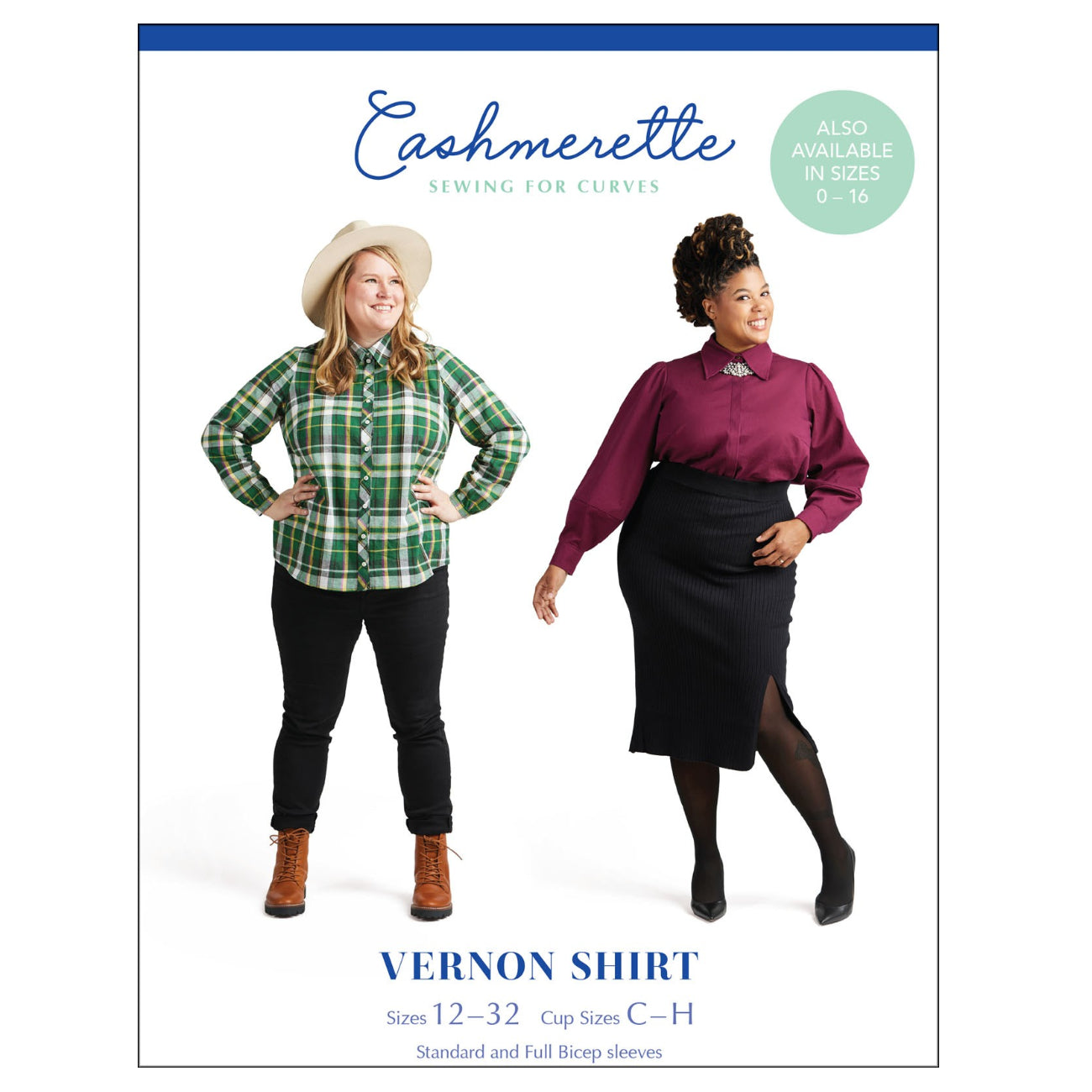 Vernon Shirt - Size 12 -32 - By Cashmerette