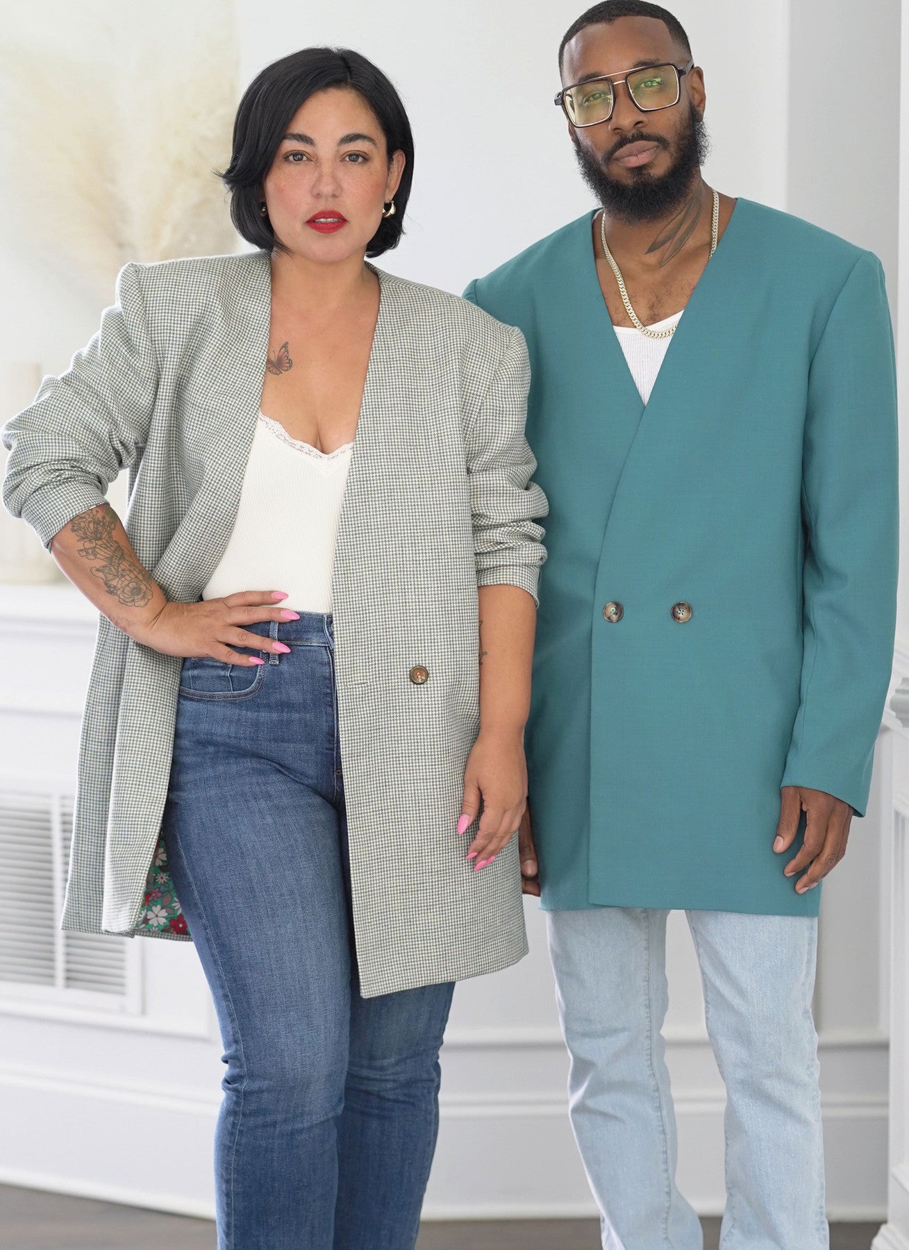 Simplicity - Unisex Blazer by Mimi G Style