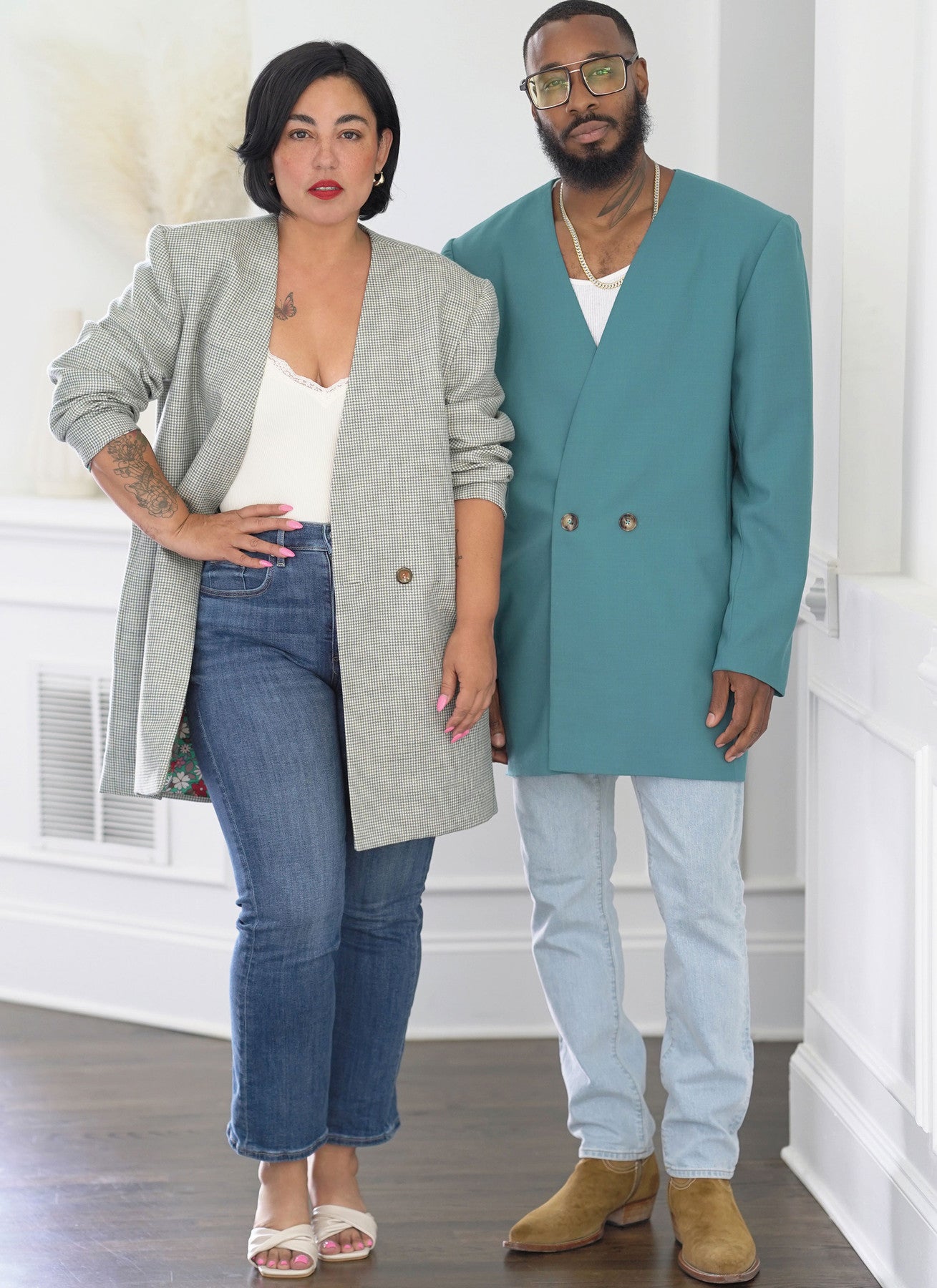 Simplicity - Unisex Blazer by Mimi G Style