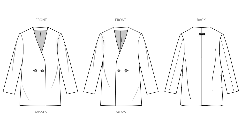 Simplicity - Unisex Blazer by Mimi G Style