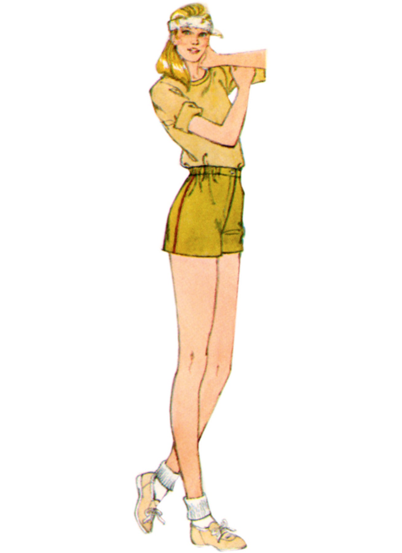 Simplicity - Misses' 1980's Shorts Sewing Pattern