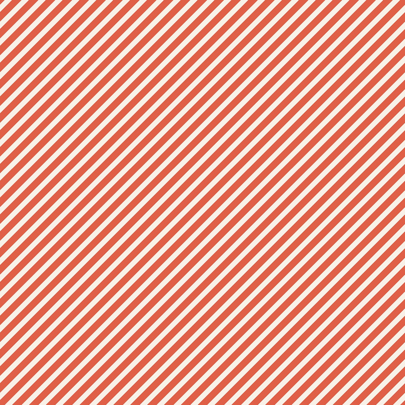 Bias Stripe - Lava - Cotton Fabric