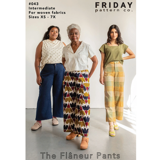 Friday Pattern Co. - Flâneur Pants