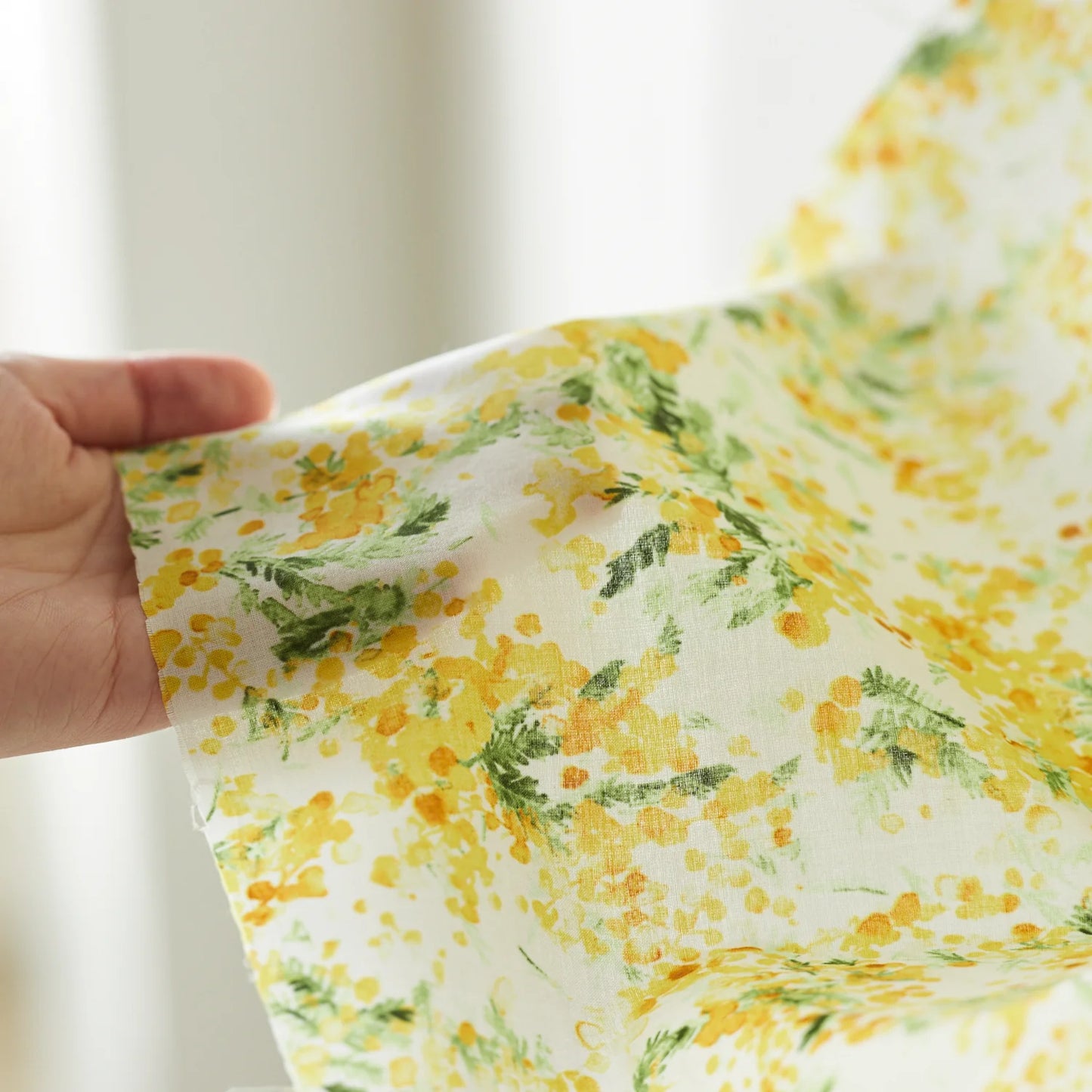 Kokka - Mimosa - 32A - Cotton Lawn Fabric
