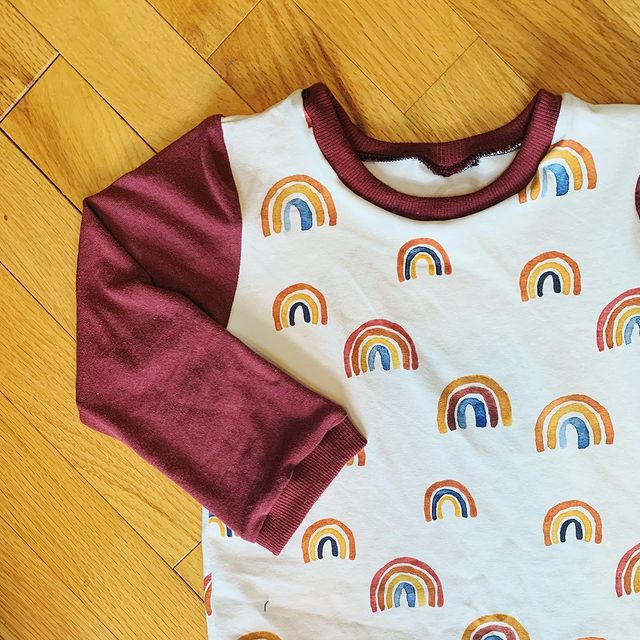 Bamboo Cotton Rib 2x2 Burgundy