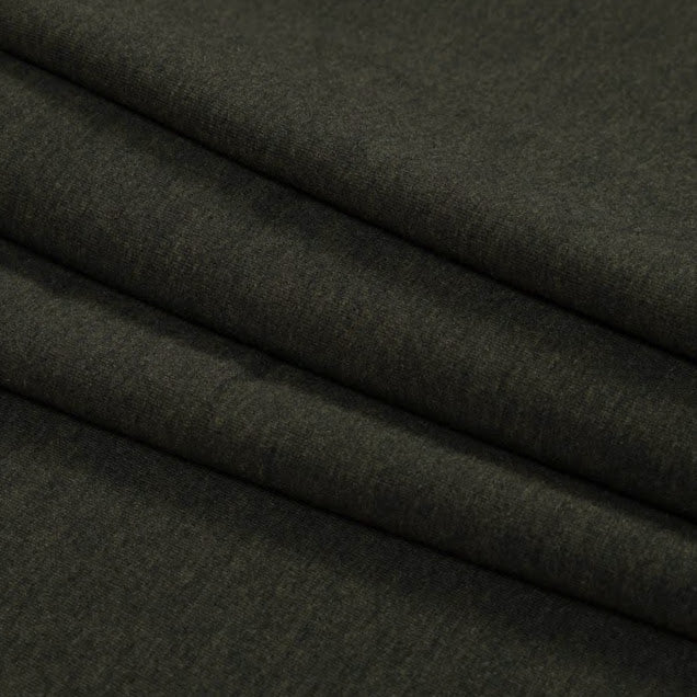 Bamboo/Cotton Stretch Jersey Knit - Heathered Forest