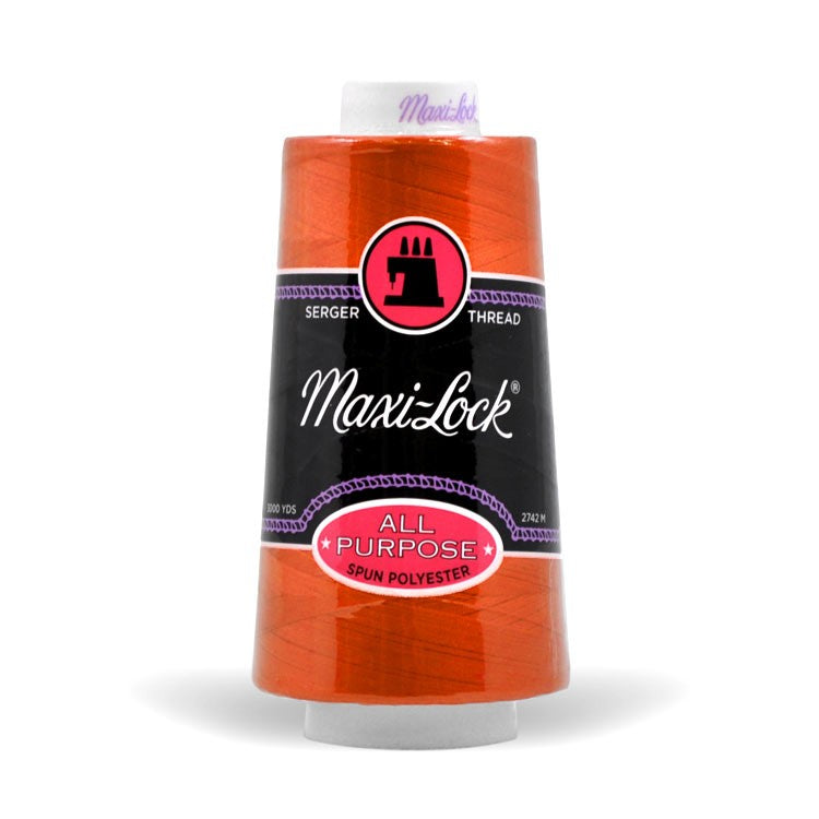Maxi-lock All Purpose Polyester 50wt Serger Thread - 3000 yards each - Toboggan
