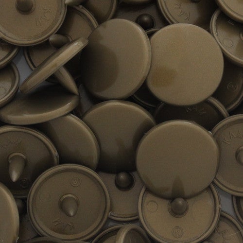 KamSnaps Plastic Snaps Size 20 Bronze B12 Package of 20 Sets