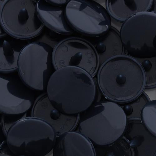 Kam Snaps Plastic Snaps Size 20 Midnight Navy Glossy B02 Package of 20 OR 100 Sets