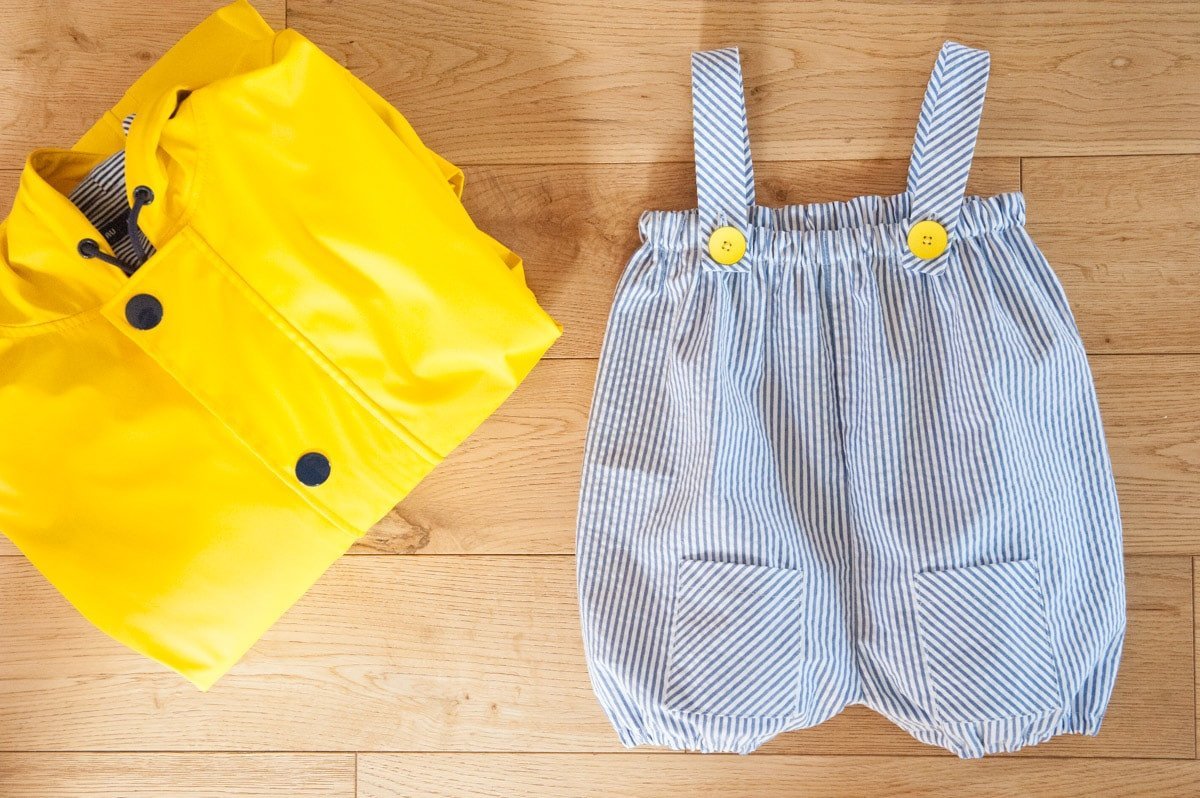 Ikatee - VOLANTIS Romper - Babies 1-24 months - Paper Sewing Pattern