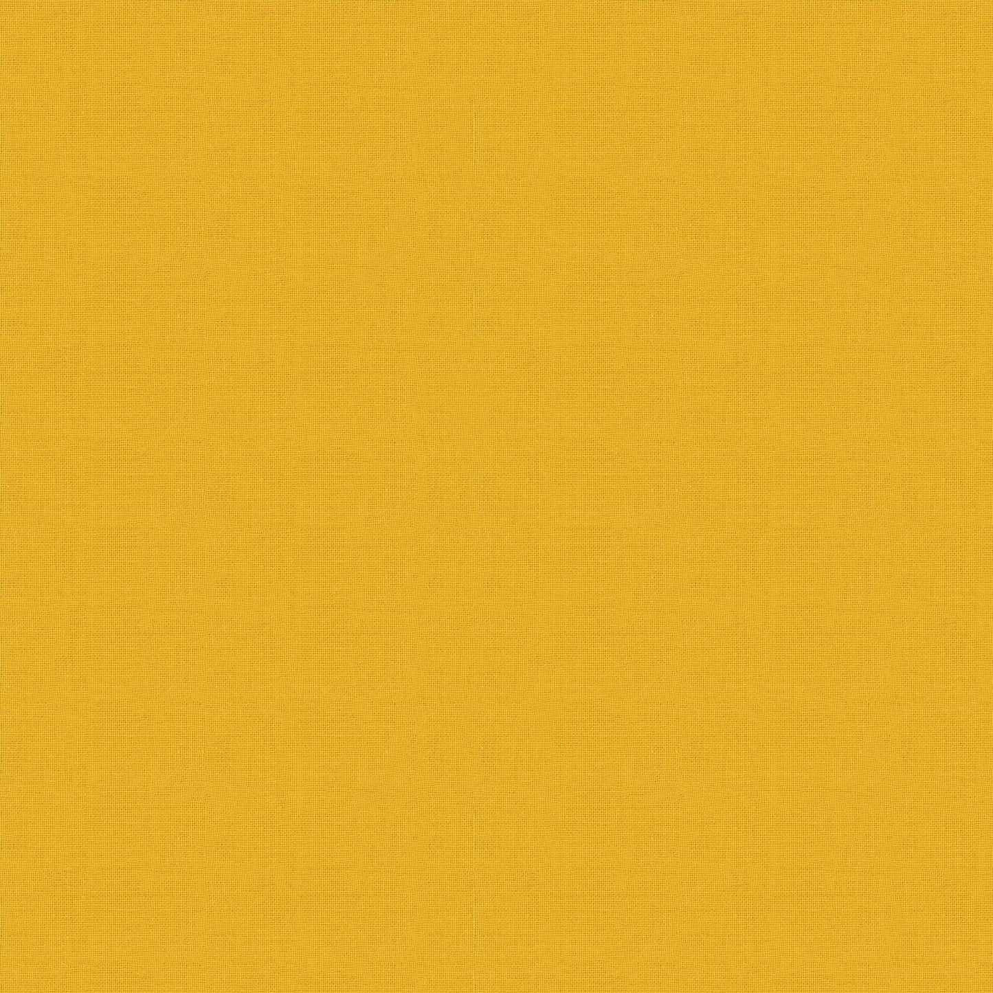 Silky Cotton Solids Japanese Quilting Fabric - Sunflower