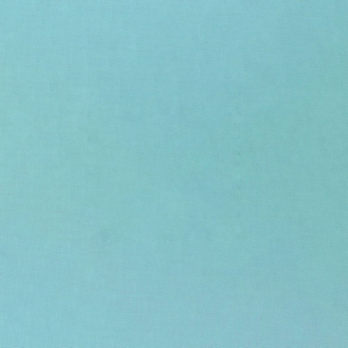 Silky Cotton Solids Japanese Quilting Fabric - Robin's Egg - Blue