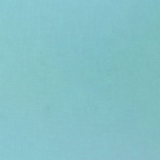 Silky Cotton Solids Japanese Quilting Fabric - Robin's Egg - Blue