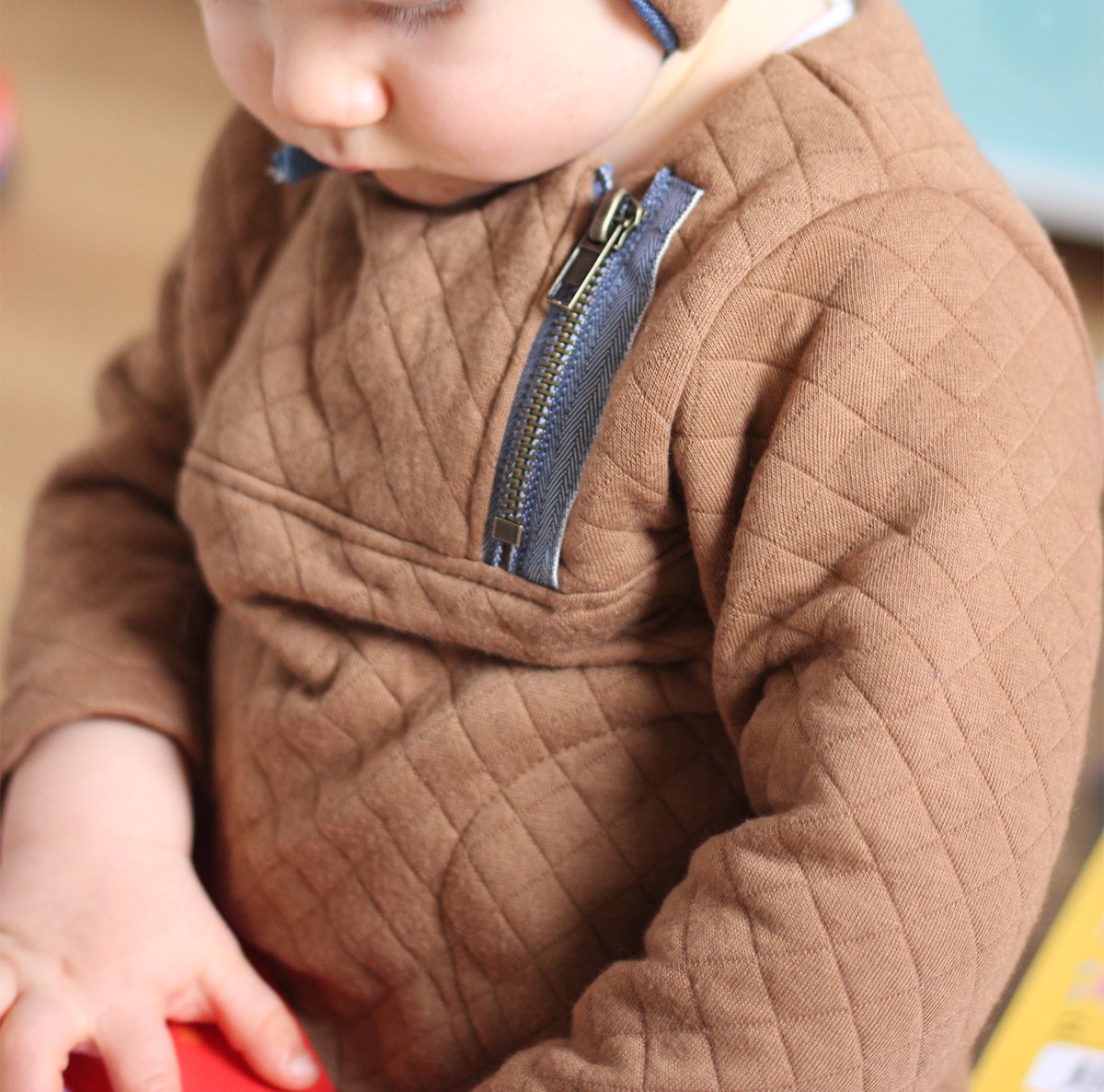 Ikatee - HUGO sweatshirt + hat set - Baby 6M/4Y - Paper Sewing Pattern