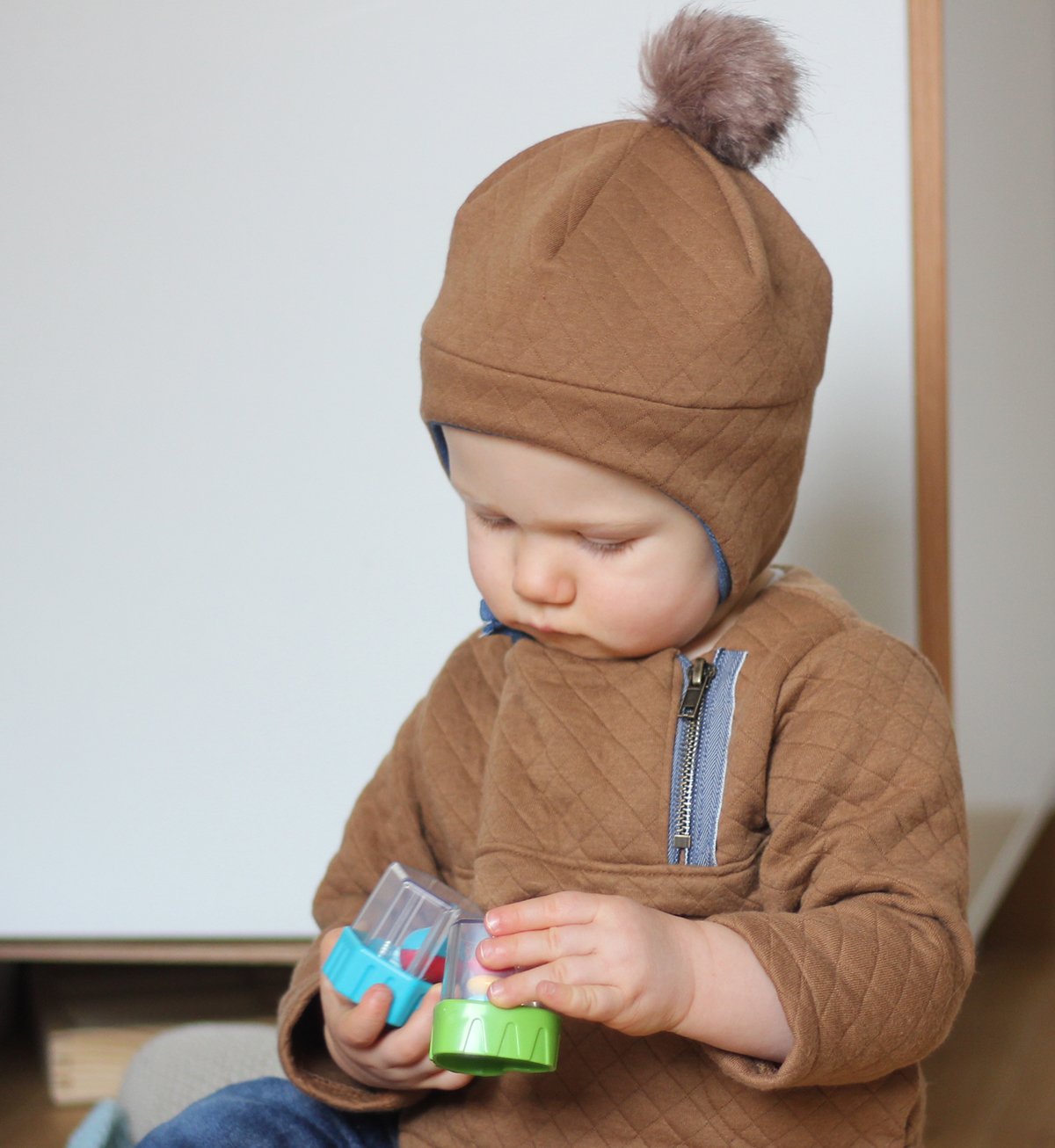 Ikatee - HUGO sweatshirt + hat set - Baby 6M/4Y - Paper Sewing Pattern