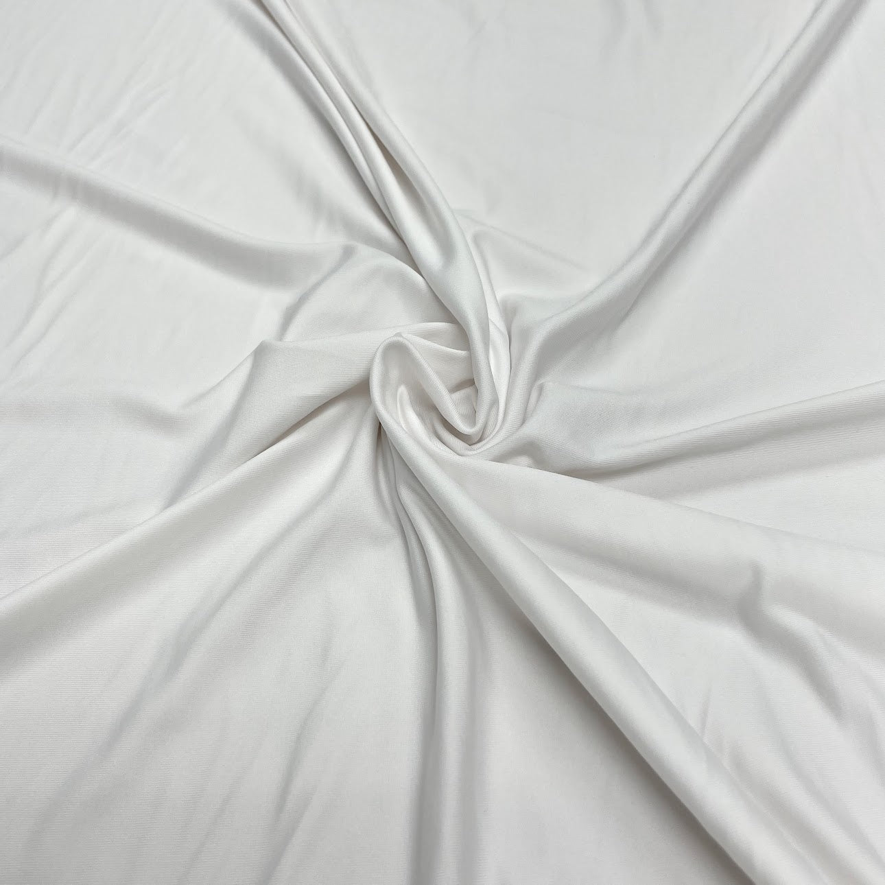 Athletic / Swim Poly Spandex Butter Jersey - White - Wicking