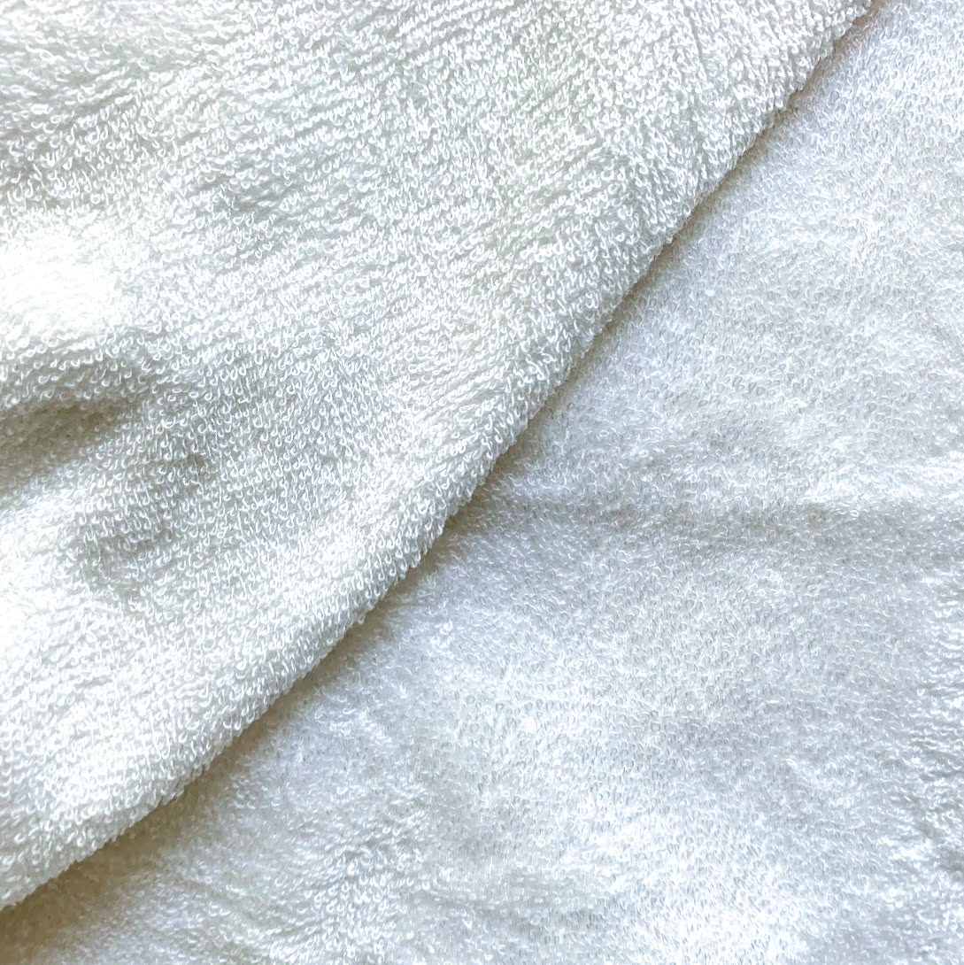 Bamboo Organic Cotton Double Loop Terry Knit Fabric 64" wide