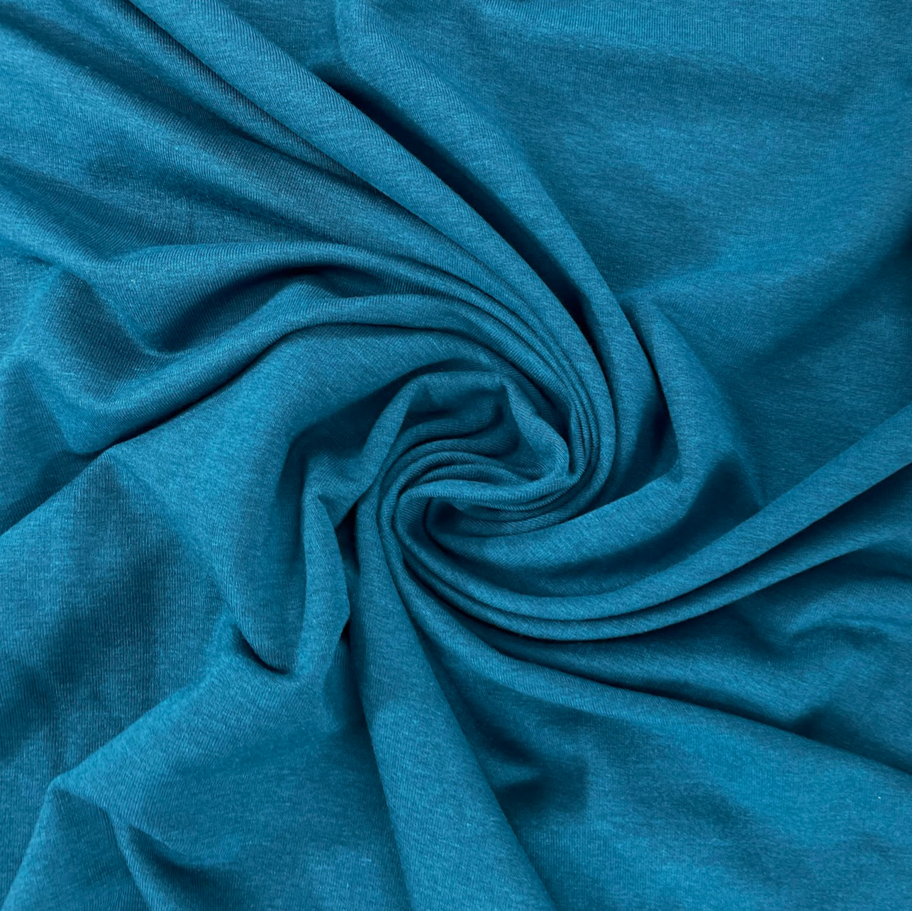 TENCEL™ Lyocell Organic Cotton French Terry - Moroccan Blue