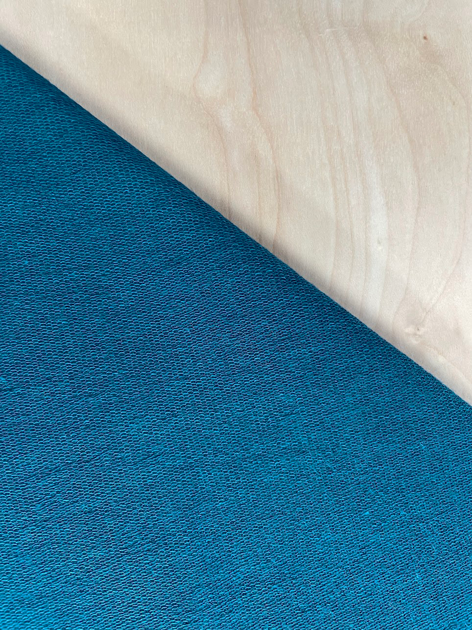 TENCEL™ Lyocell Organic Cotton French Terry - Moroccan Blue