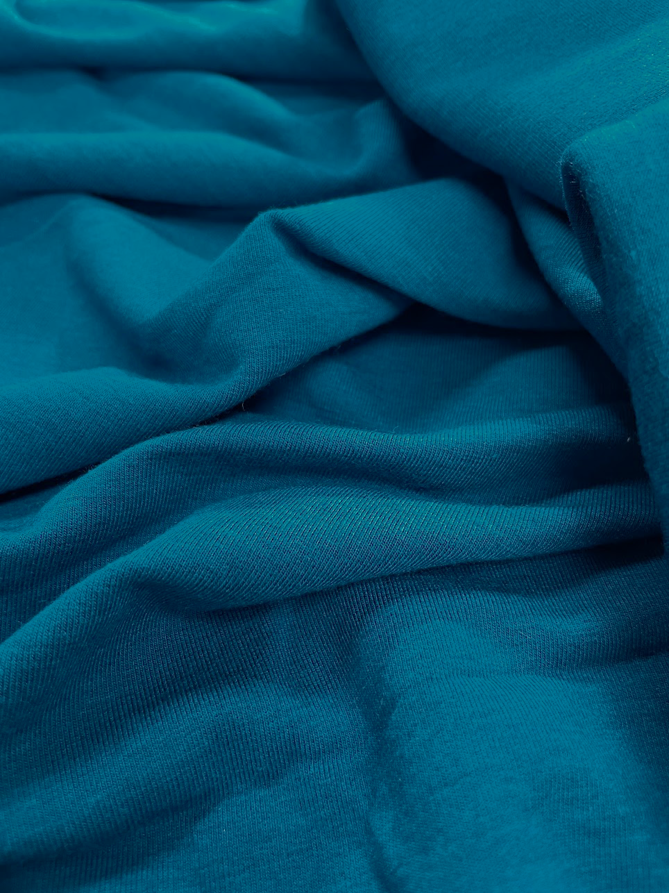 TENCEL™ Lyocell Organic Cotton French Terry - Moroccan Blue