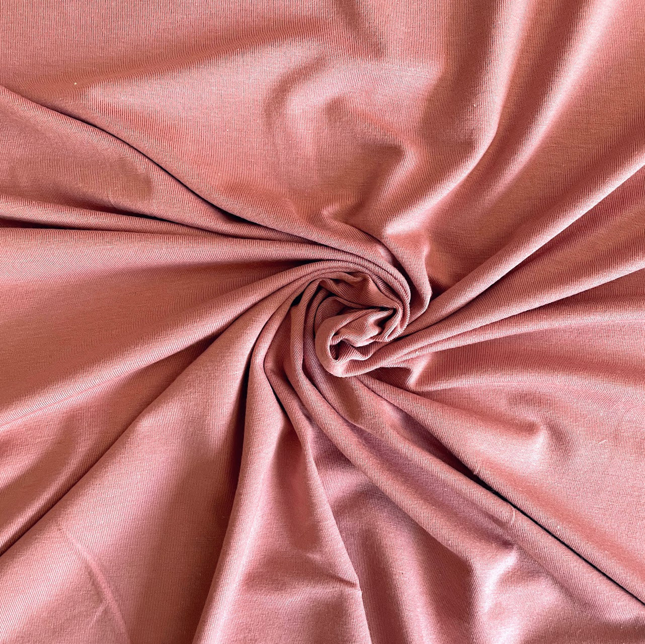 Bamboo/Cotton Stretch Jersey - Dusty Rose