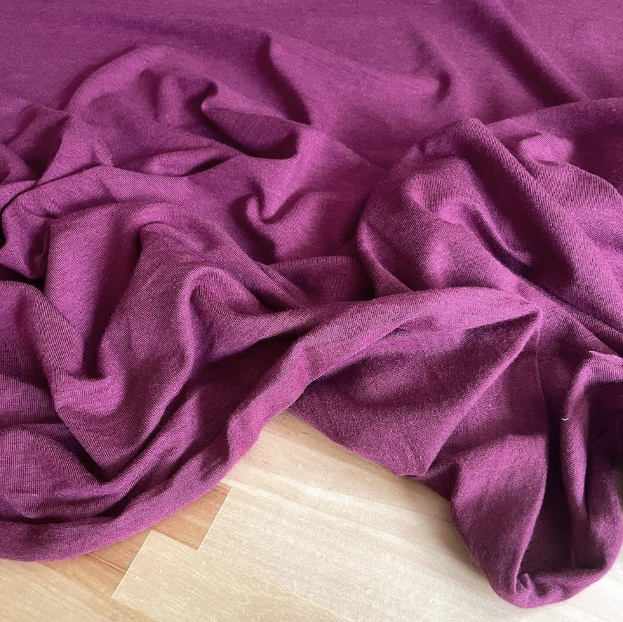 TENCEL™ Lyocell Organic Cotton Spandex Jersey - Brandy