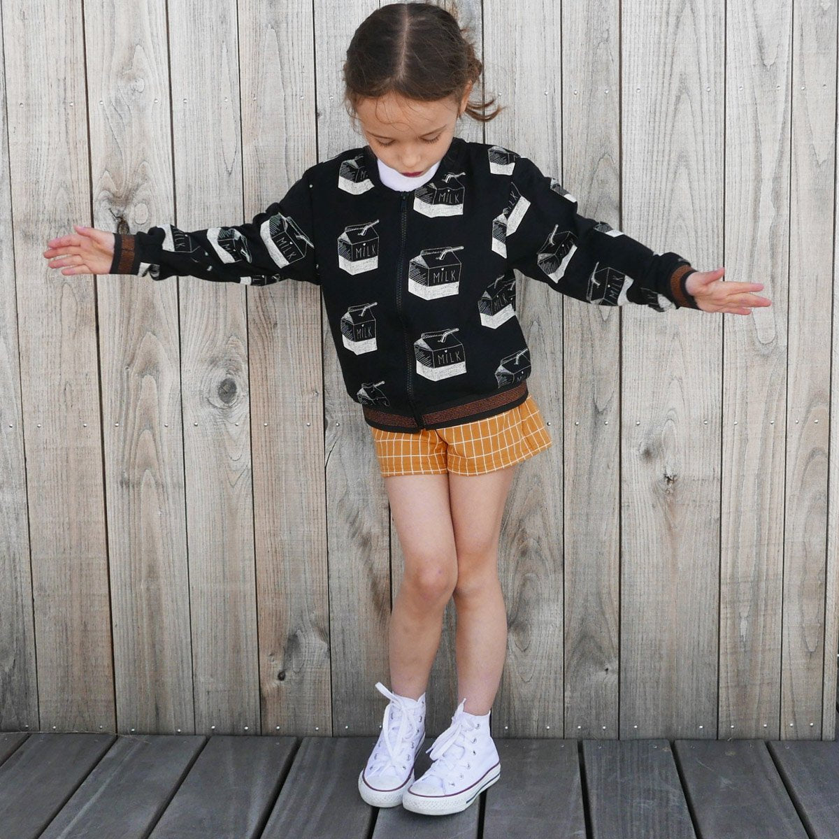 Ikatee - JULES Sweat Bomber - Kids 3-12Y - Paper Sewing Pattern