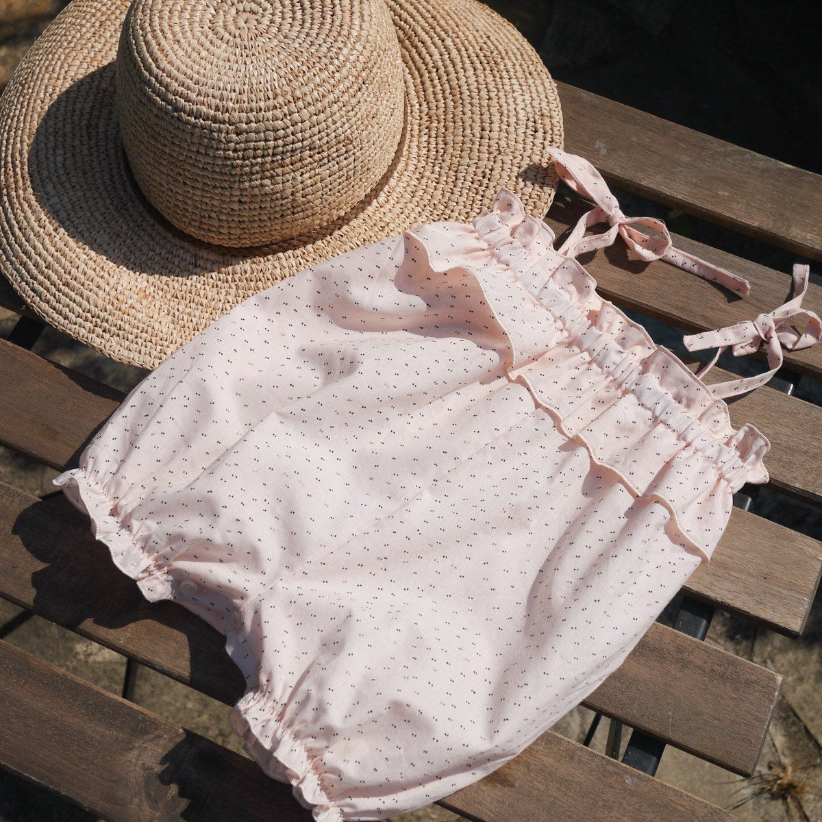 Ikatee - VOLANTIS Romper - Babies 1-24 months - Paper Sewing Pattern