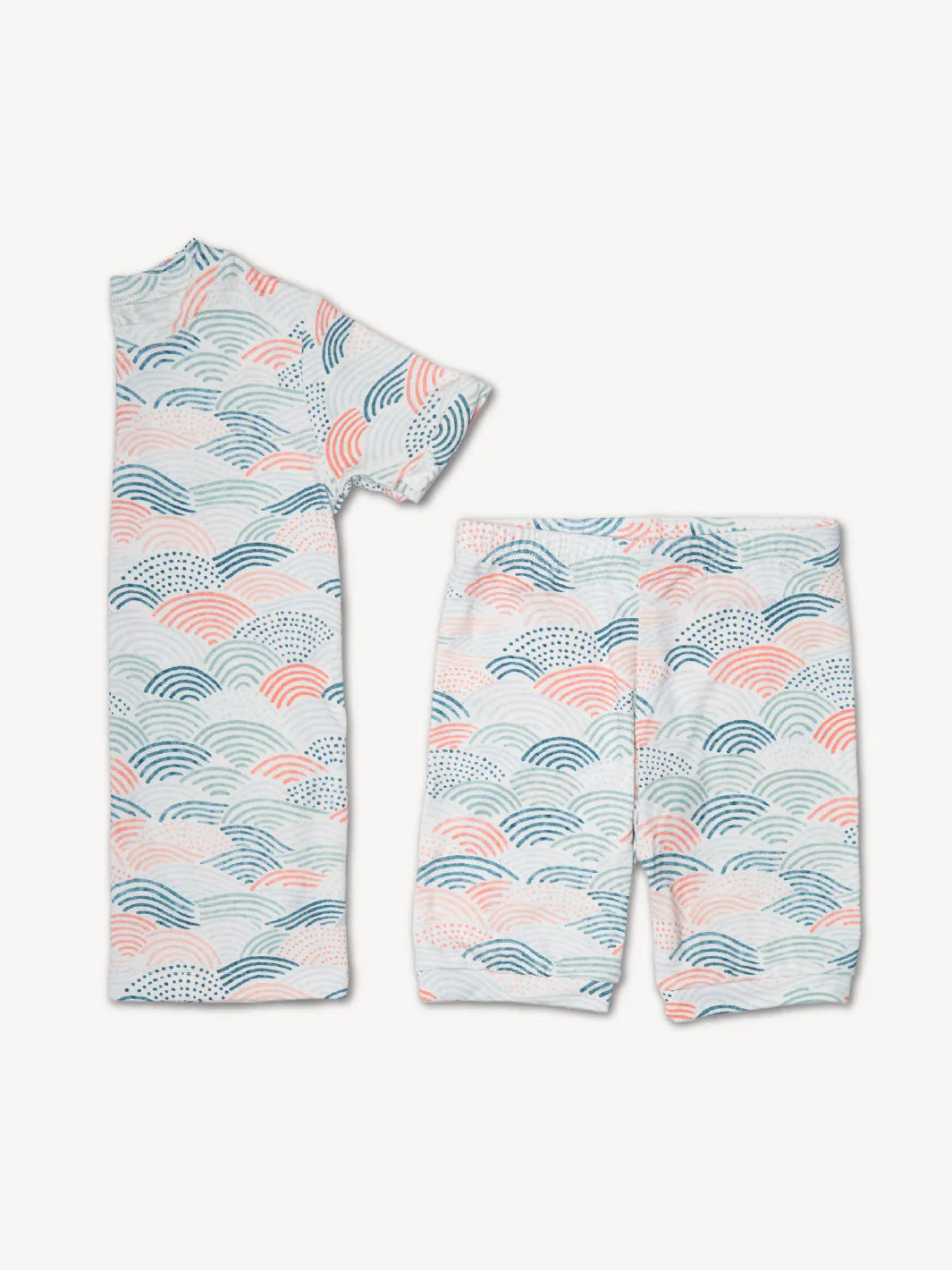 Bamboo Stretch Jersey Knit - Summer Breeze Print - Deadstock - 250gsm