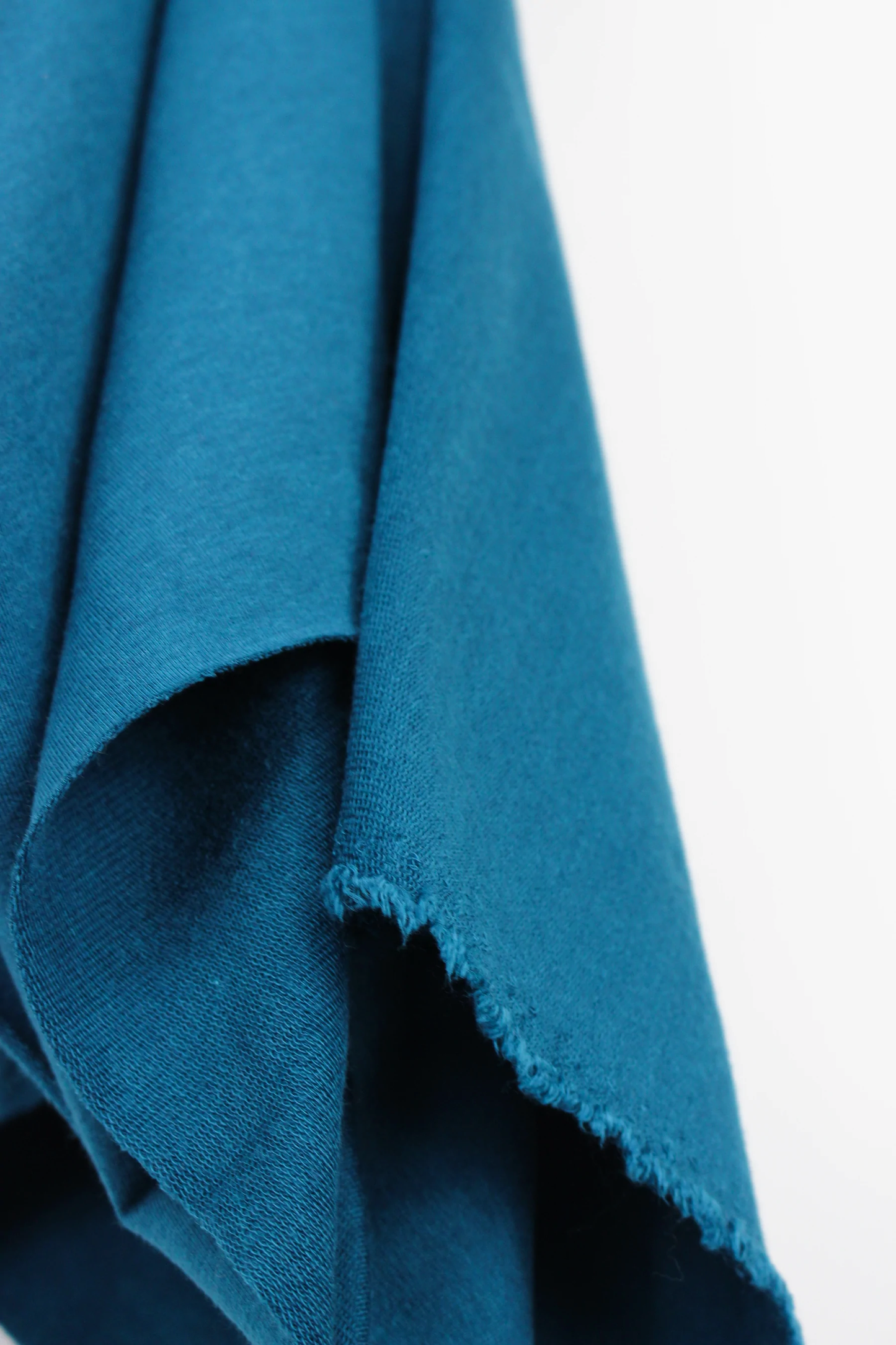 TENCEL™ Lyocell Organic Cotton French Terry - Moroccan Blue