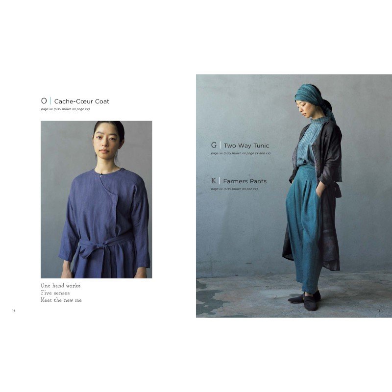 A Year of Sewing With Nani Iro - 18 Patterns to Make & Wear Throughout the Seasons - Naomi Ito